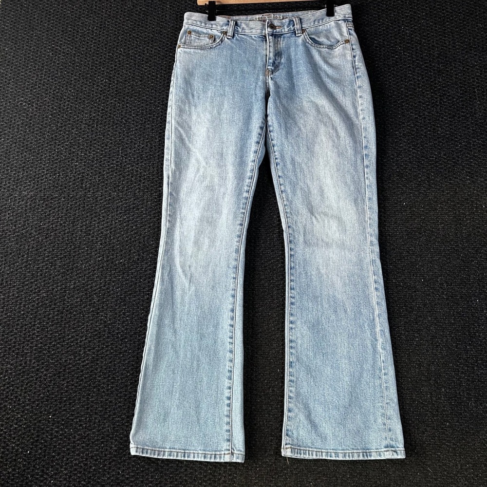Lauren Jeans Co Premium Women's‎ Size 4 Light Wash Bootcut Mid Rise Denim Jeans